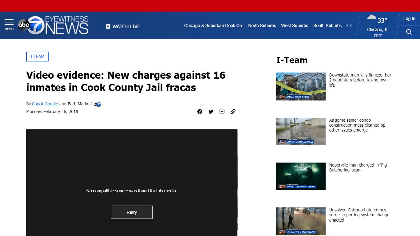 Video evidence: New charges against 16 inmates in Cook County Jail ...